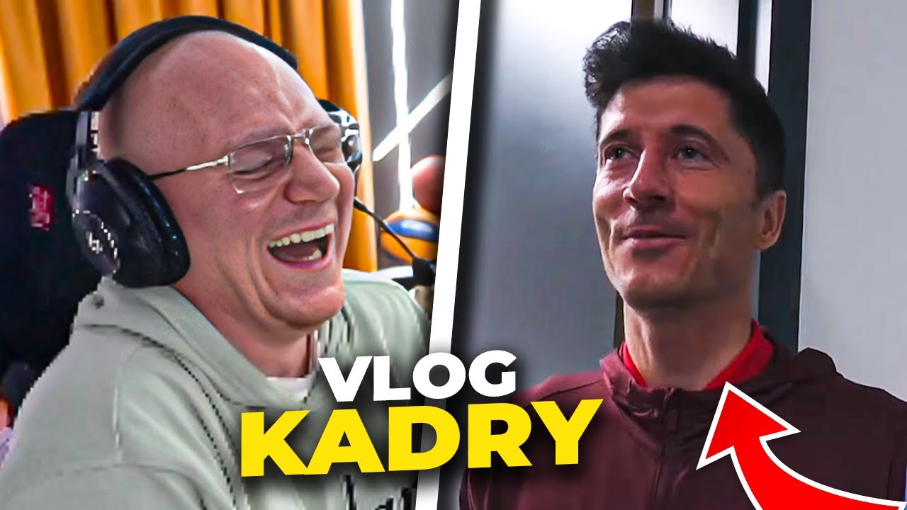DZINOLD OGLĄDA VLOG REPREZENTACJI POLSKI!