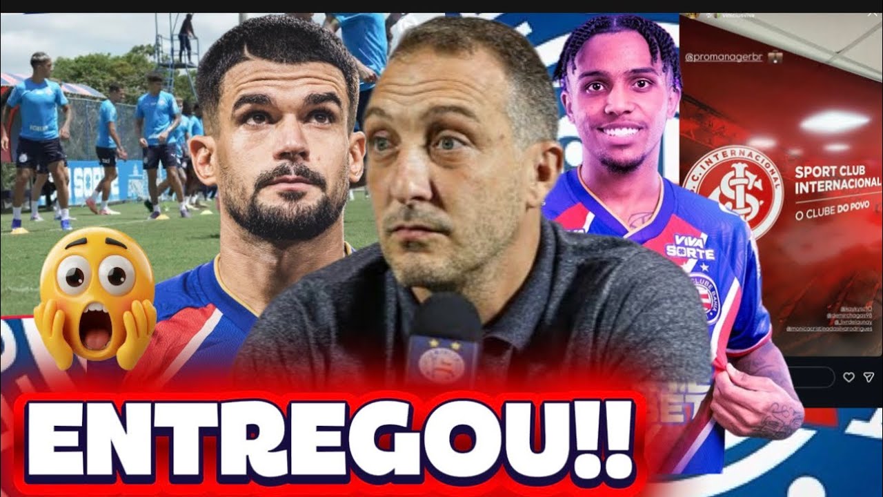 🔥💣😱AGORA, BAHIA: FOTO VAZA E CONFIRMA NEGOCIAÇÃO;🚨CAULY: ESTAFE QUEBRA SILÊNCIO;❌VASCO COM DESFALQUE