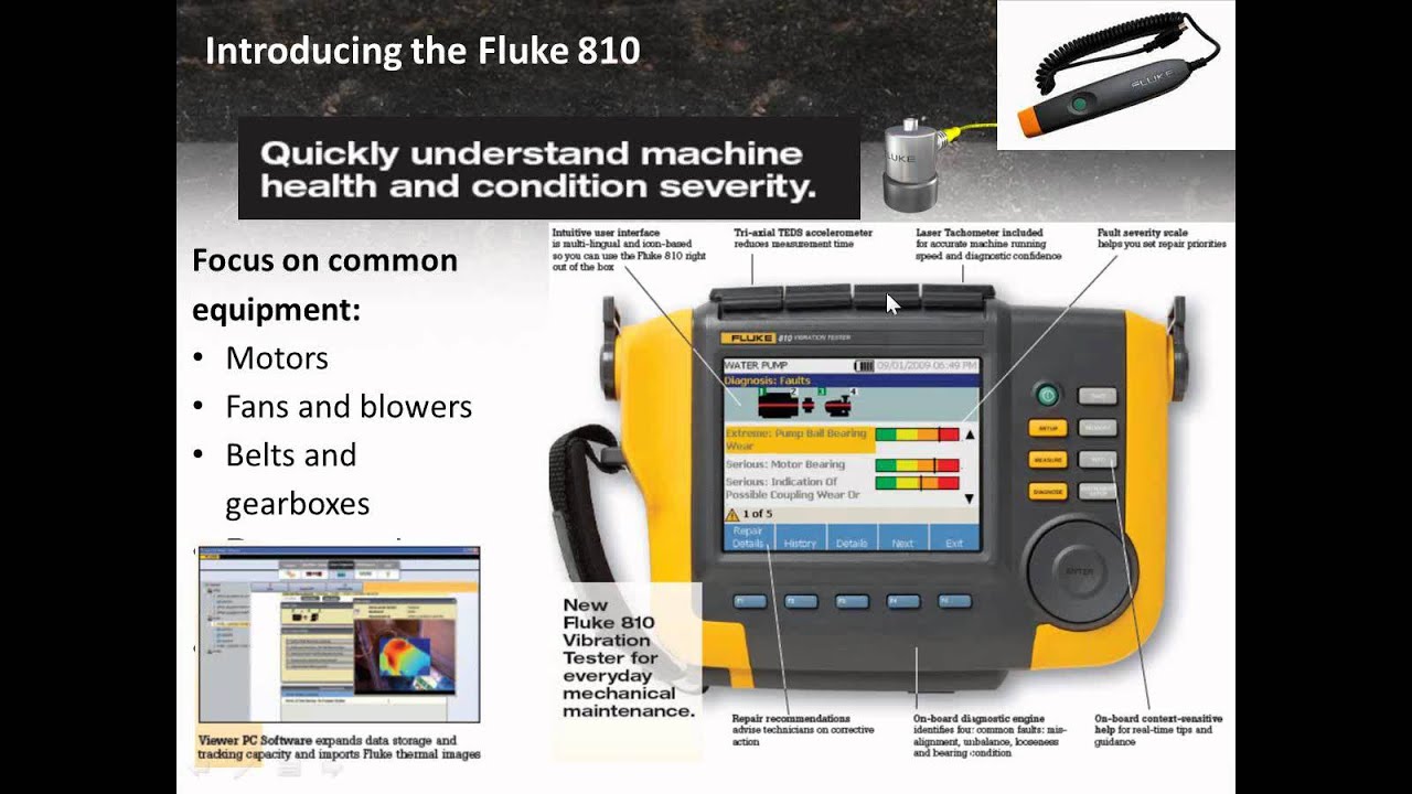 Fluke 805 and 810 Vibration Introduction - Transcat