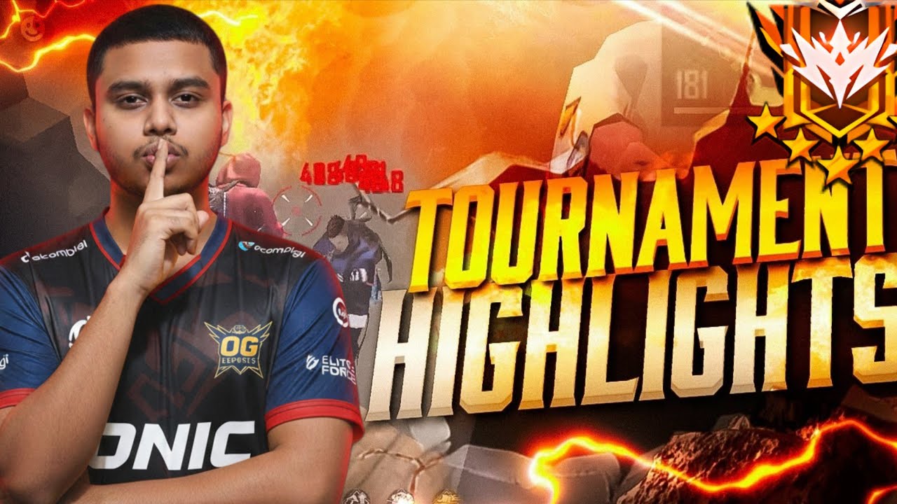 FREEFIRE TOURNAMENT HIGHLIGHTS || ''Sniper'' to ⏩ ''Supporter'' 🤯⚡