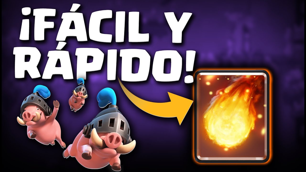 FIREBALL BAIT RÁPIDO, MI MAZO PARA SUBIR COPAS | Clash Royale Malcaide