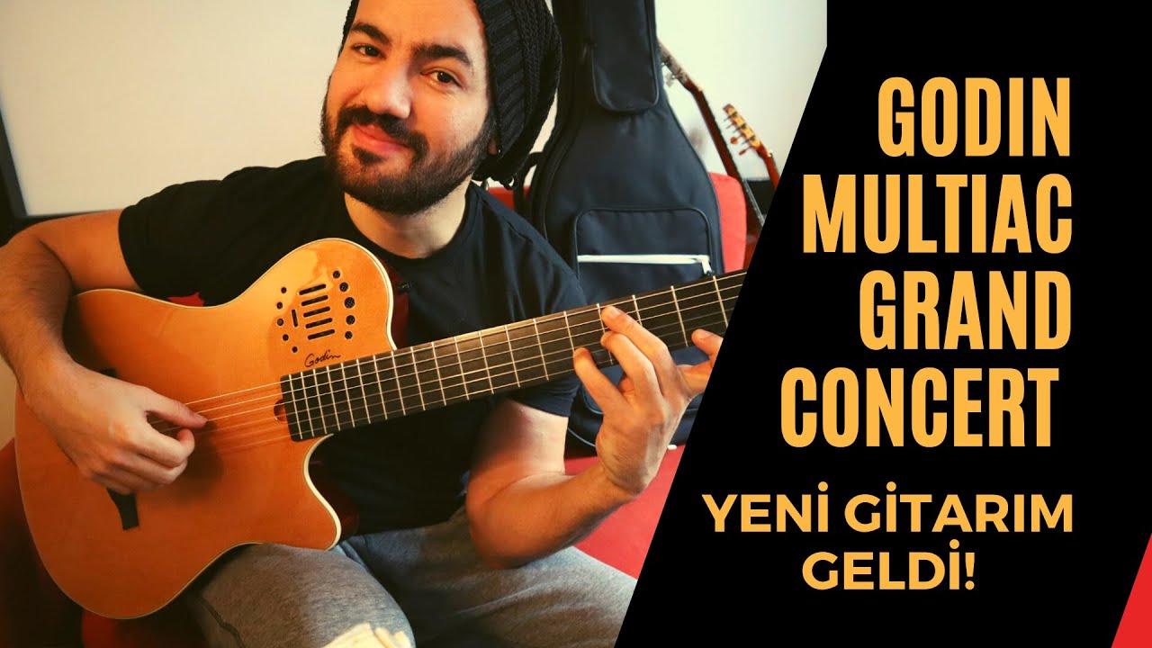 YENİ GİTARIM GELDİ! Godin Multiac Grand Concert Duet KUTU AÇILIMI!