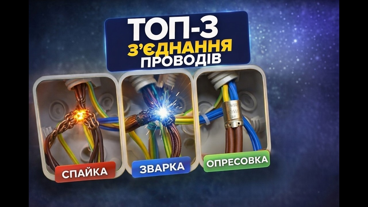 Топ 3 найкращих з'єднання проводів . Як зібрати розпаєчну коробку