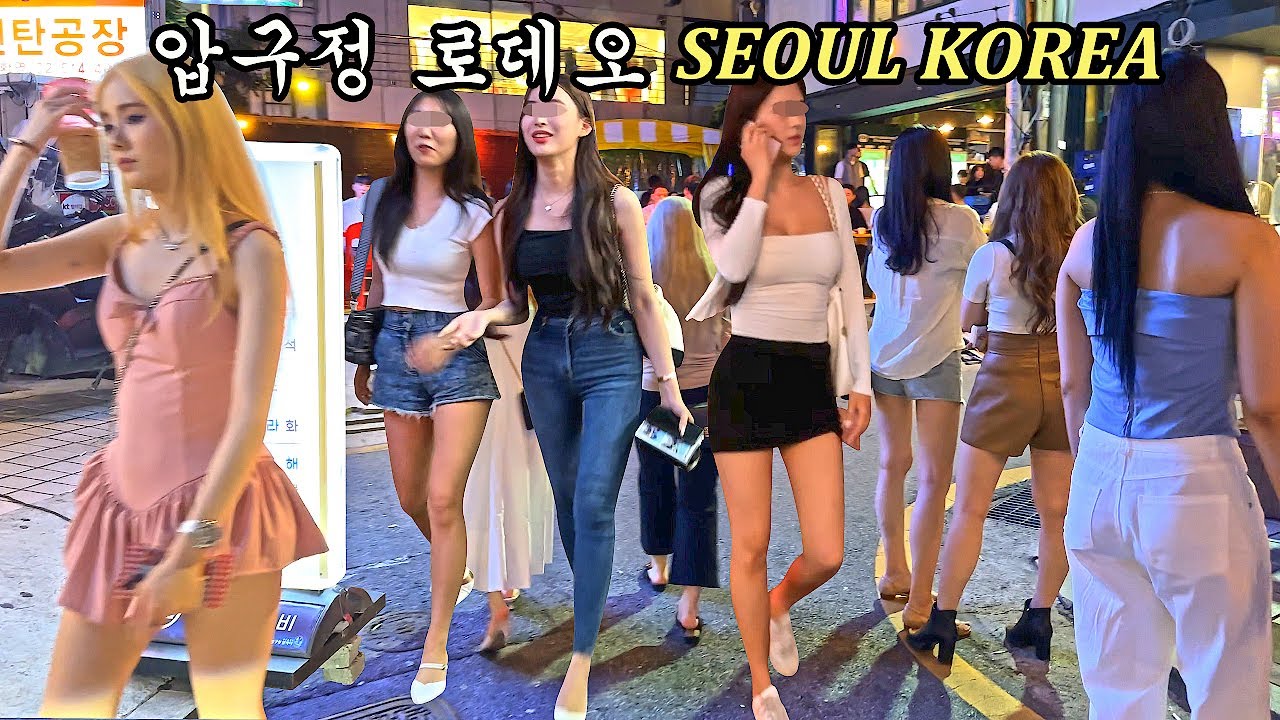 서울 압구정 로데오 거리의 패셔니스타들 😎😎😎역시 제일 잘나가네요 👍👍👍SEOUL/KOREA/JUST WALK