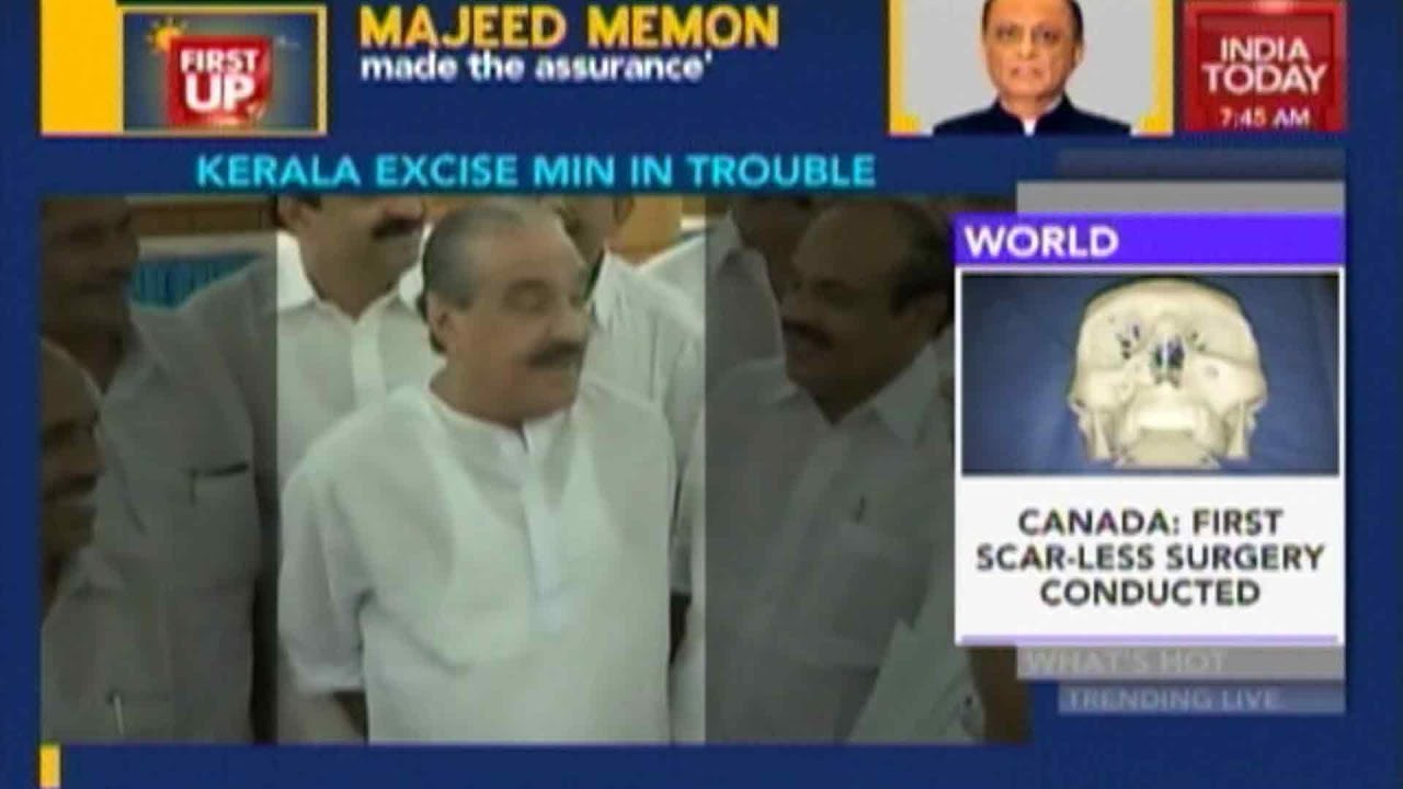 Up South: Kerala Excise Minister Caught Up In Kerala Bar Bribery Case