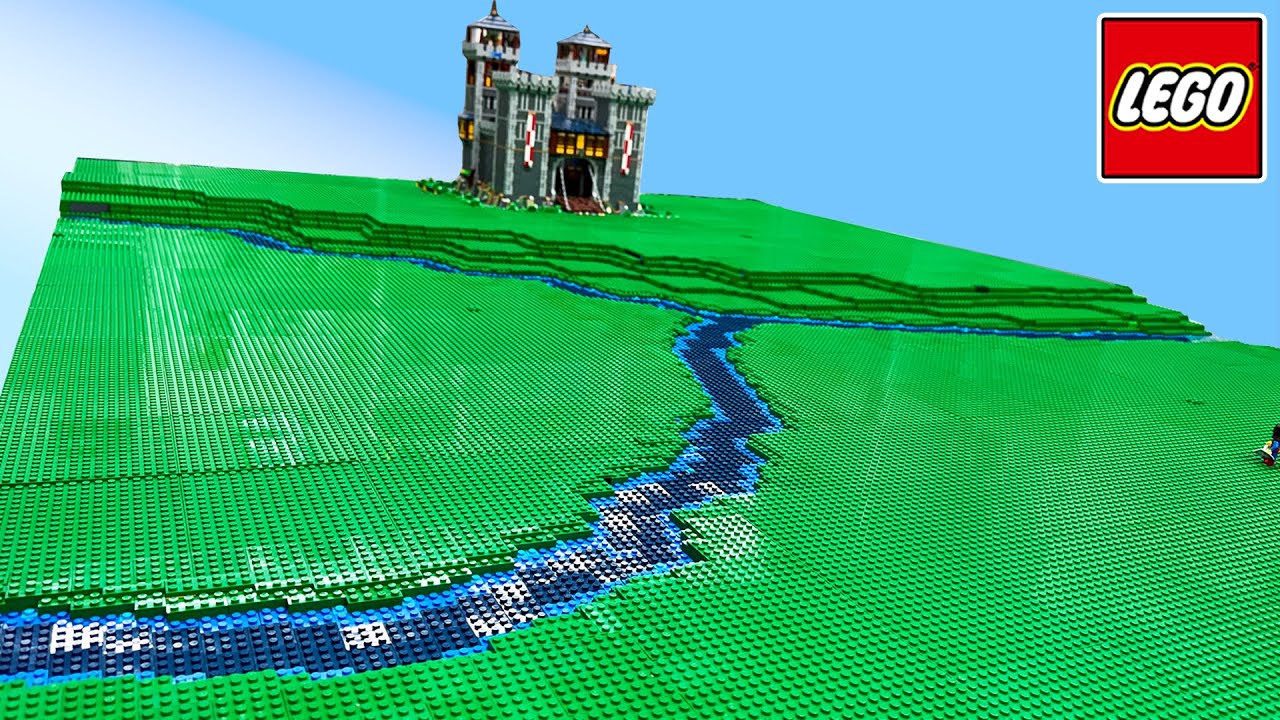 LEGO Medieval Update! Y-Shaped River & Elevation!