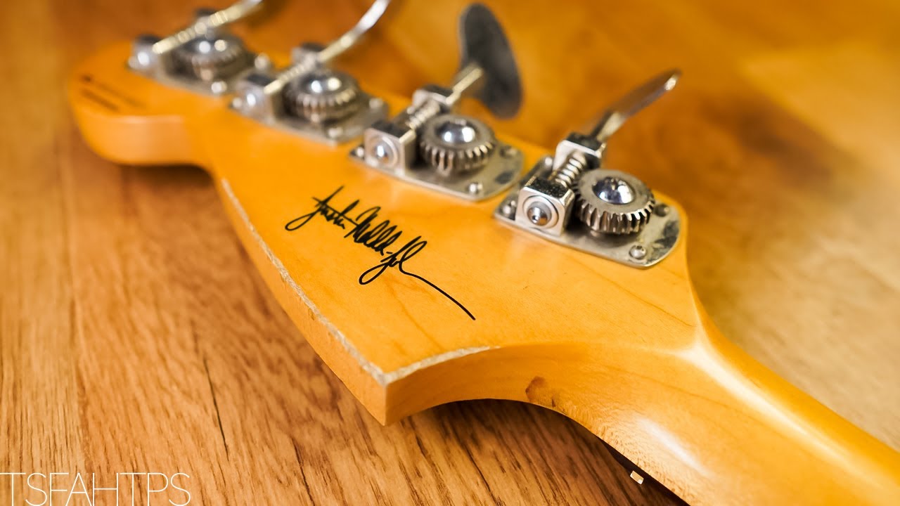 Fender’s BEST LOOKING Bass?!?  Fender JMJ 'Justin Meldal-Johnsen' Road Worn Mustang Bass