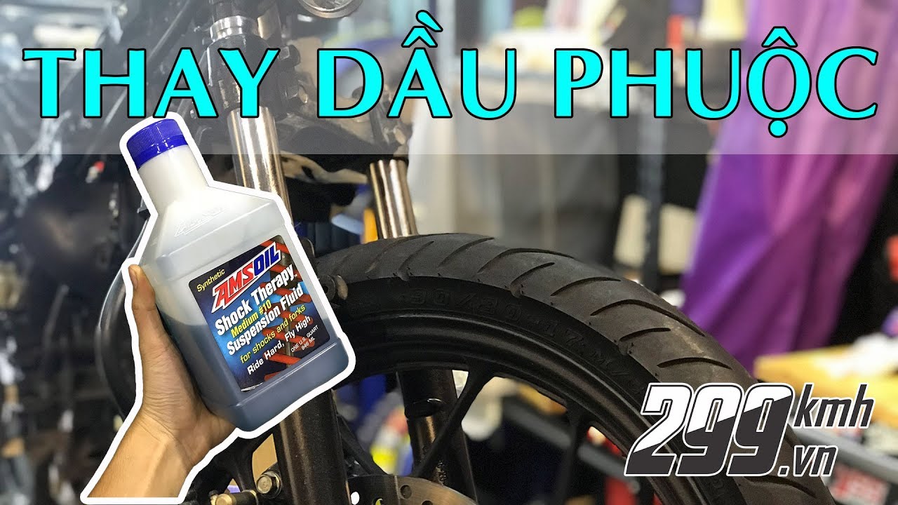 Quy trình thay dầu phuộc xe Honda Winner