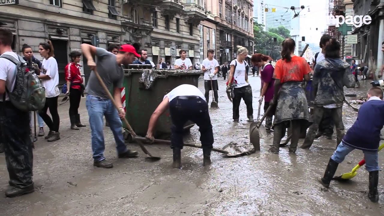 Genova, le testimonianze e le immagini dell'alluvione