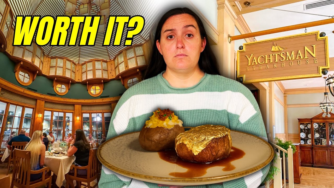 I Tried Disney World’s Most Expensive Steakhouse - Was It Worth It? | Yachtsman Steakhouse Review