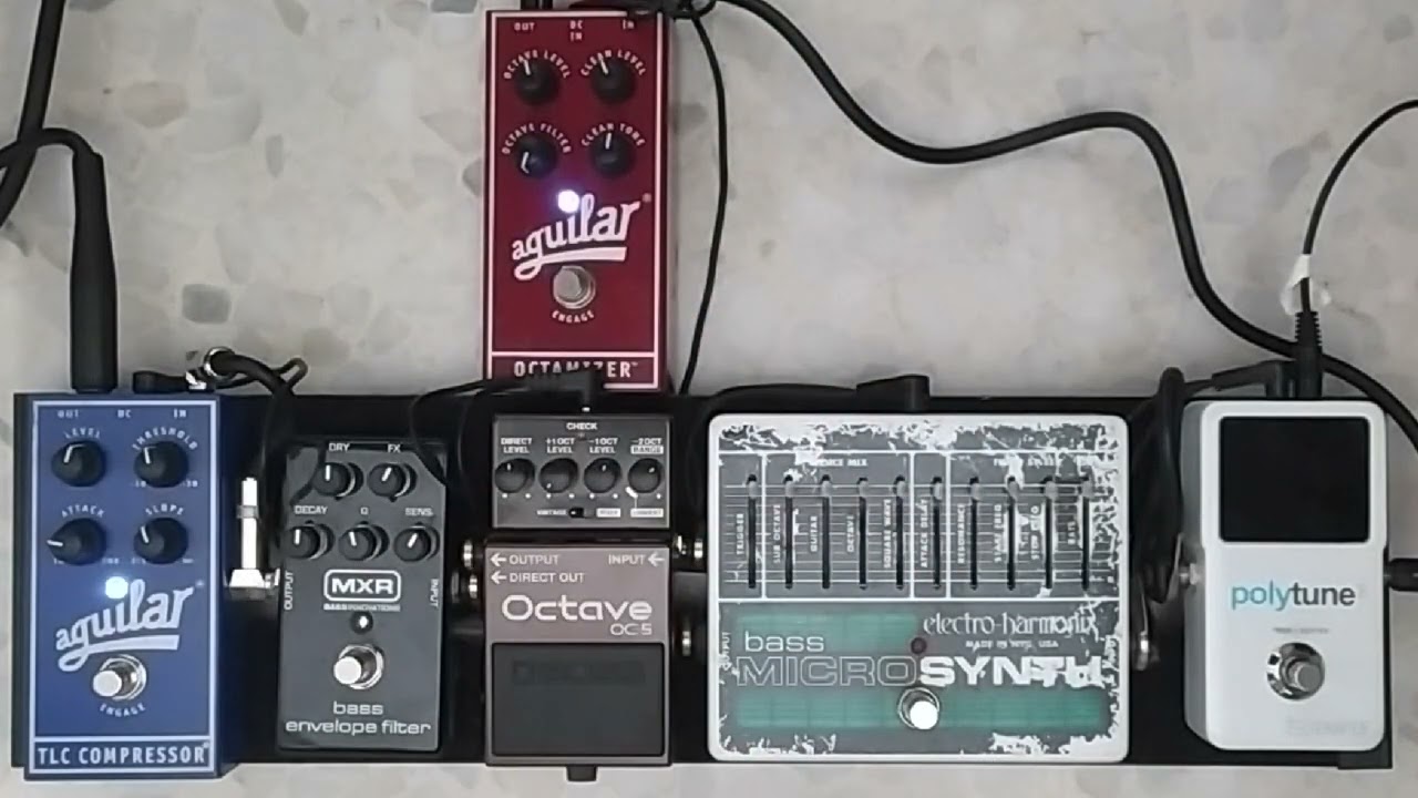 Aguilar Octamizer vs Boss OC-5 Octave (Bass)