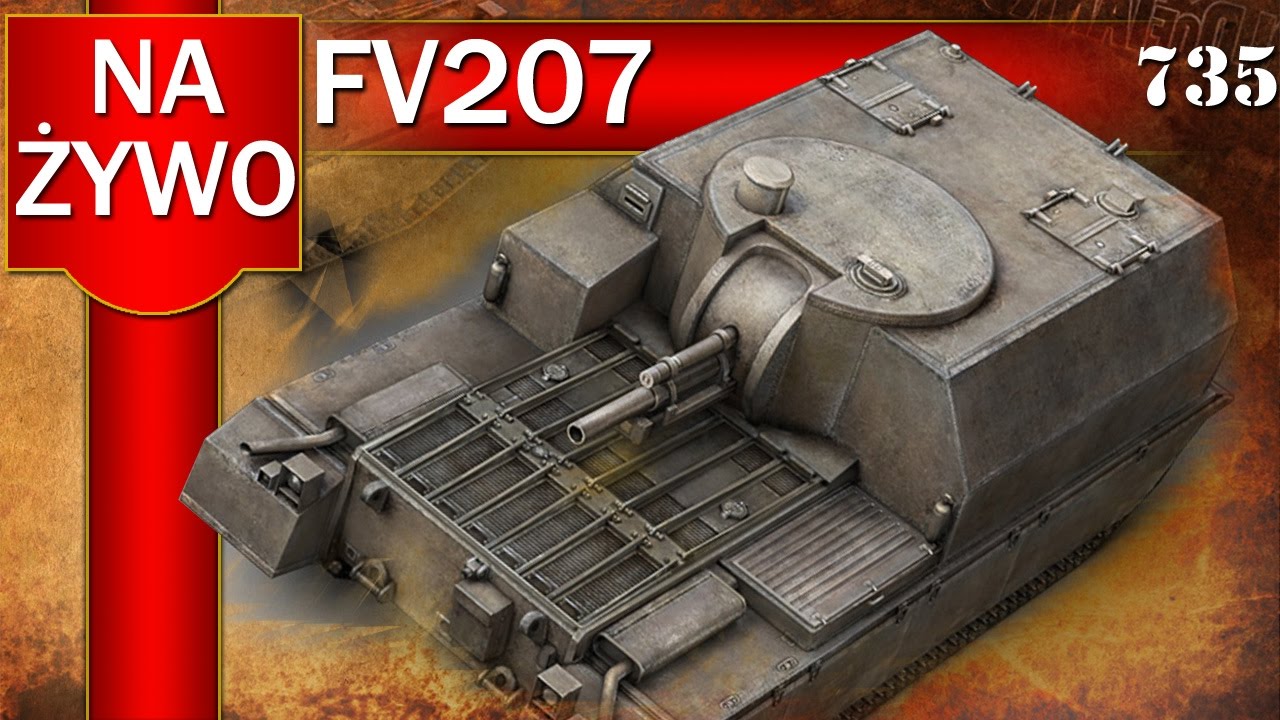 FV207 na żywo i rozprawa o artylerii - BITWA - World of Tanks