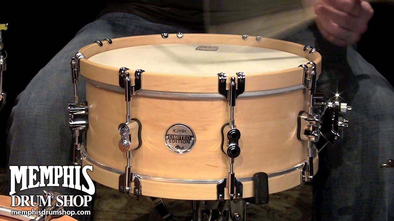 Pacific PDP 14x6 Limited Edition Classic Wood Hoop Snare Drum