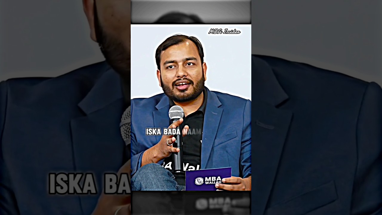 MBA Degree Importance || Alakh Pandey Sir ✅ #mba #physicswallah #alakhpandey #pw #mbadegree