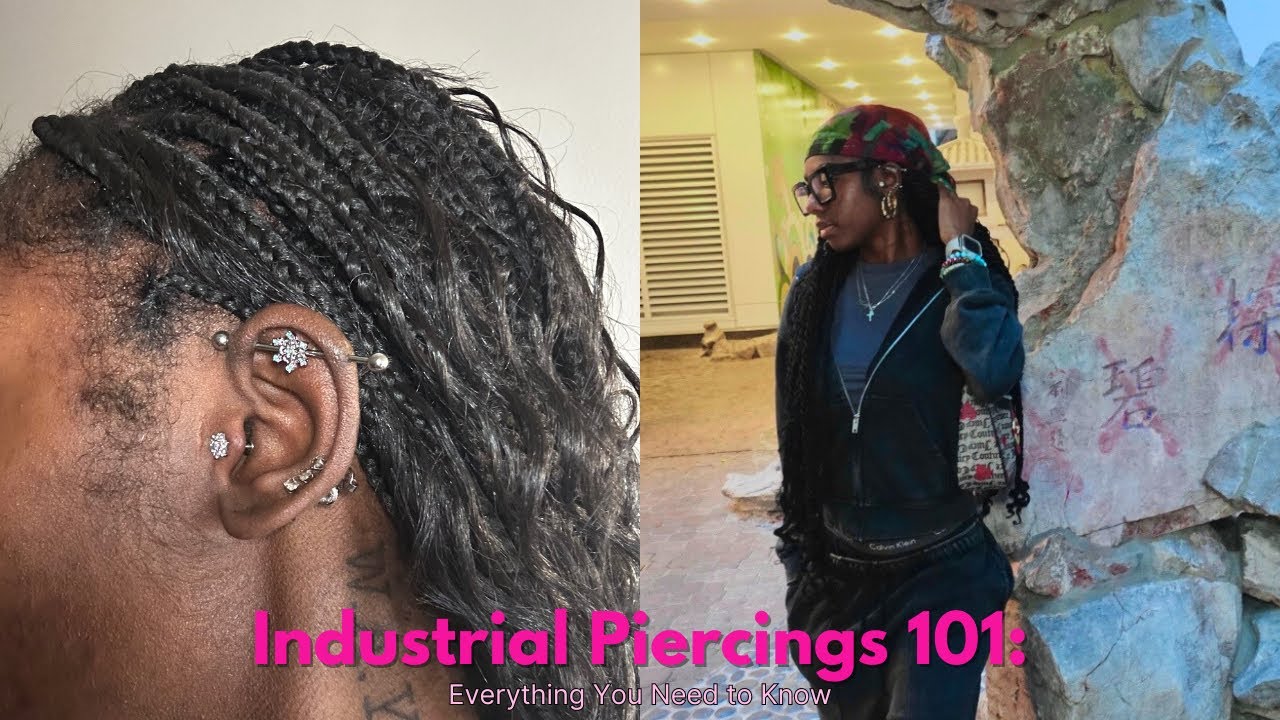 Industrial Piercings 101: What You Need to Know , Get Rid of Bumps, Pain Levels, Aftercare, and More