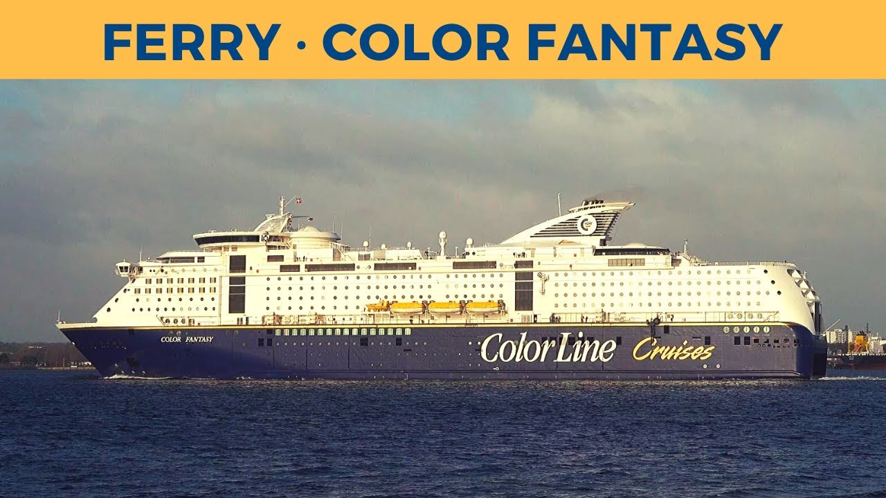 Passage on ferry COLOR FANTASY, Kiel - Oslo (Color Line)
