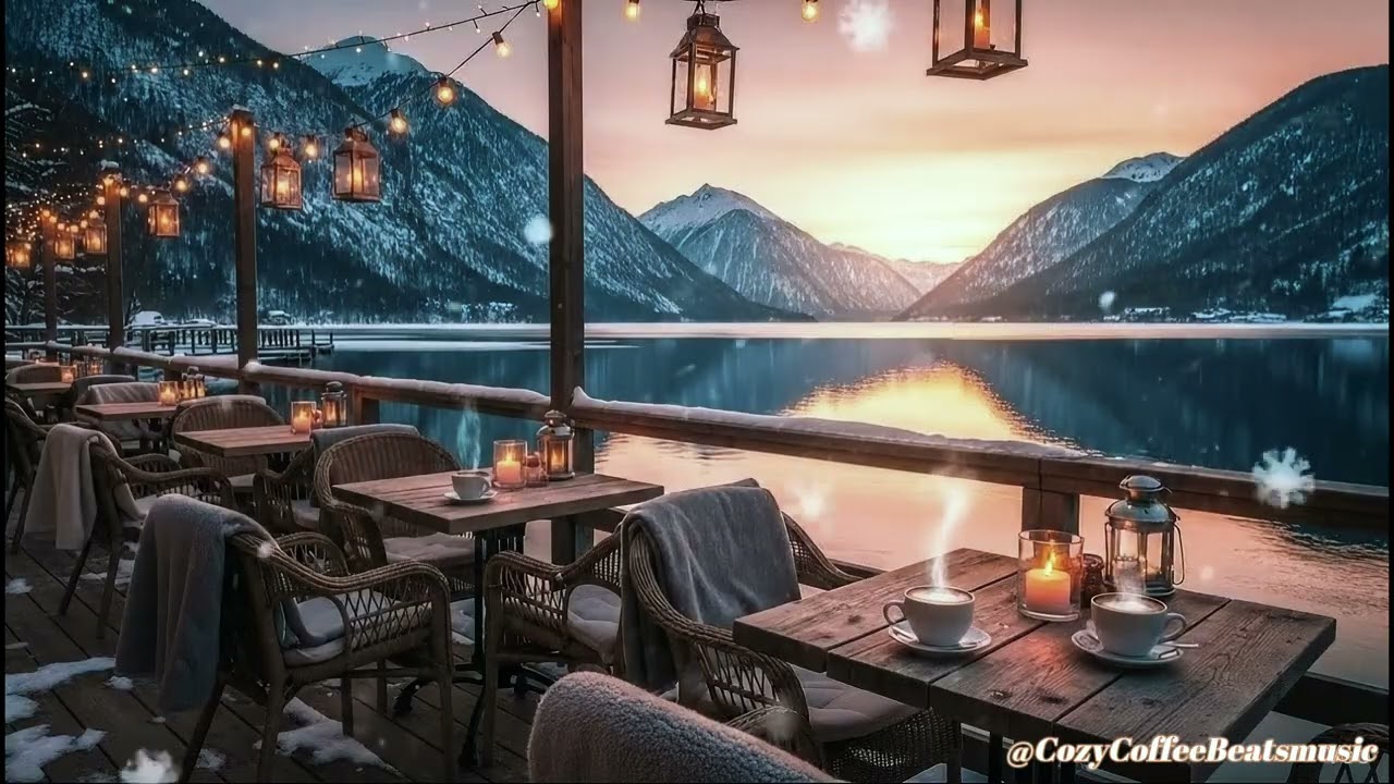 Soft Jazz for Cold Evening ☕ Cozy Coffee Shop Instrumentals
