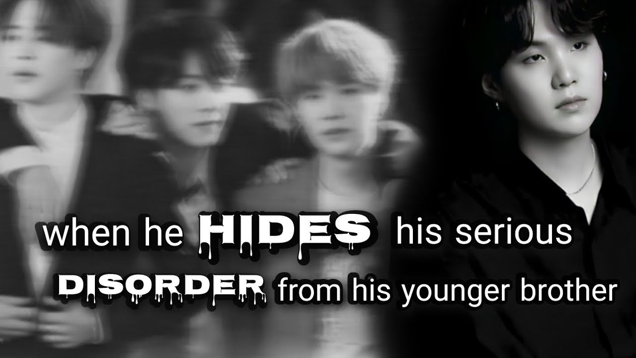 when he hides his serious disorder from his younger brothers ||oneshot || #yoonminkook