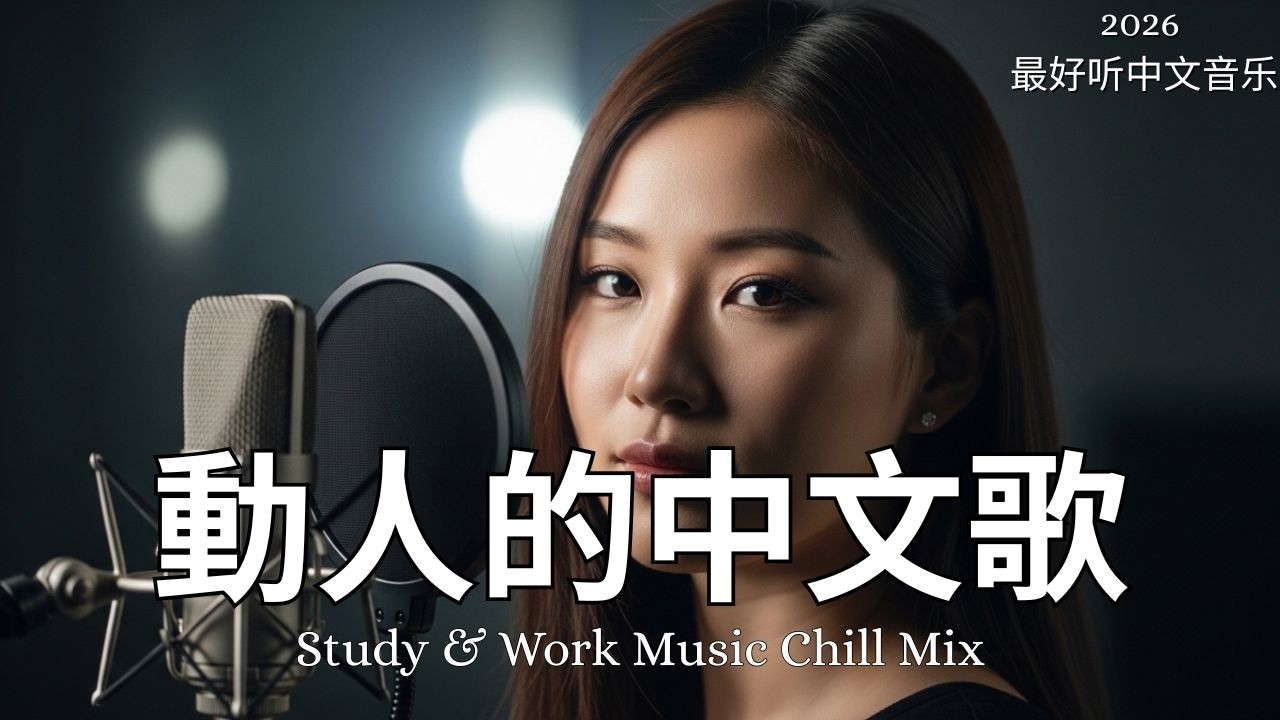 【2026最好聽中文音樂】動人抒情歌單｜讀書、工作與放鬆的絕佳音樂｜温暖寒冬的音乐 Study & Work Music Chill Mix | #BGM #專注讀書 #放鬆工作 #工作音樂 #情歌