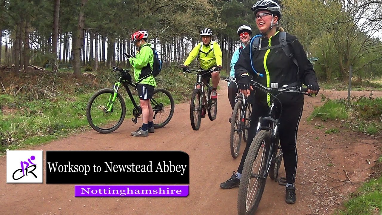 Riding Worksop to Newstead Abbey NCN Route 6 2017