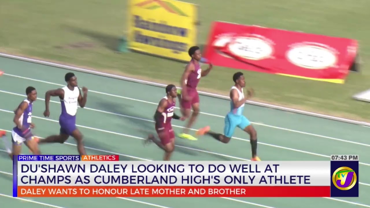 Du'Shawn Daley Looking To Do Well At Champs As Cumberland High's Only Athlete | TVJ Sports