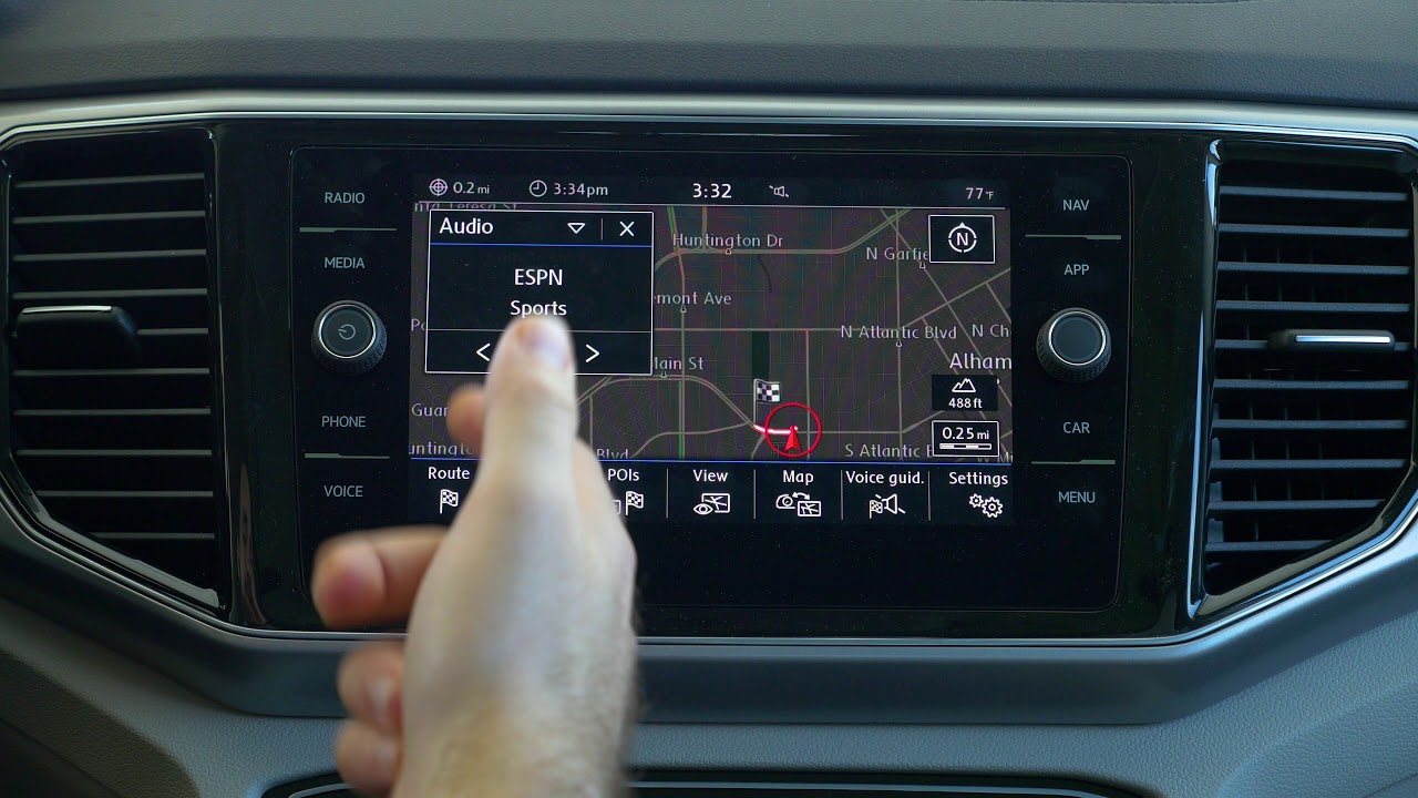 2019 Volkswagen Atlas' Navigation Explained