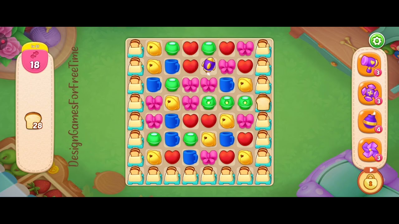 Home Design - House Story - Level 21 gameplay match 3 logic puzzle design decor renovation game 