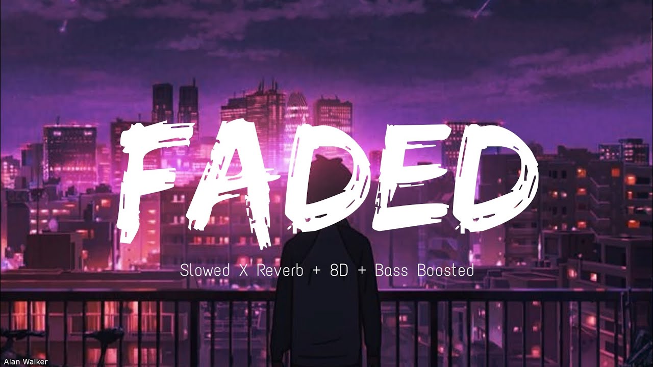 Alan Walker - Faded_Slowed X Reverb + 8D + Bass Boosted || 4K