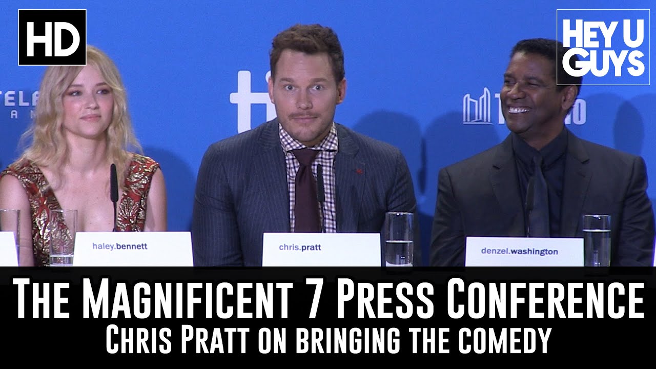 Chris Pratt on Bringing Comedy to The Magnificent Seven (TIFF 2016)