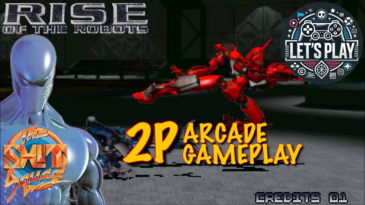 Rise of the Robots - Arcade - 2 Player Gameplay - Let’s Play