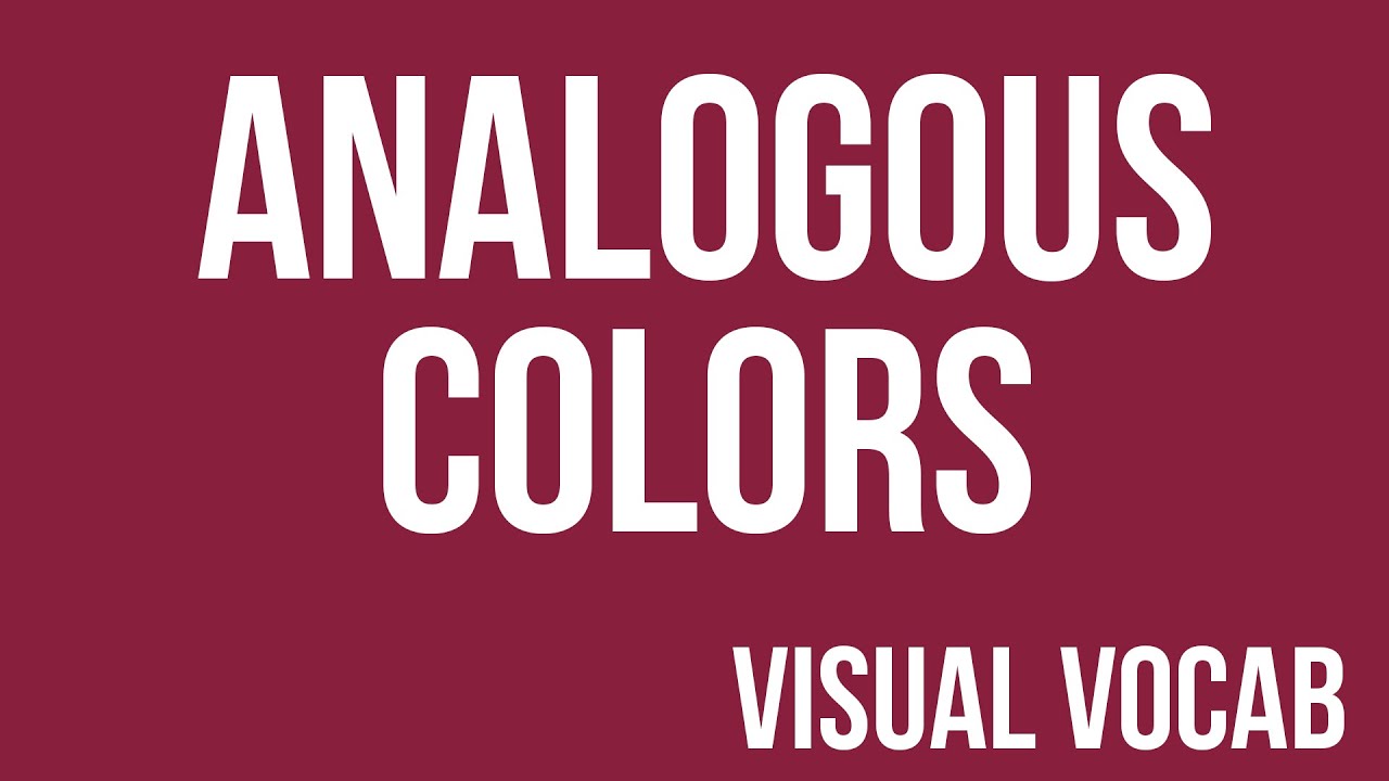 Analogous Colors defined - From Goodbye-Art Academy