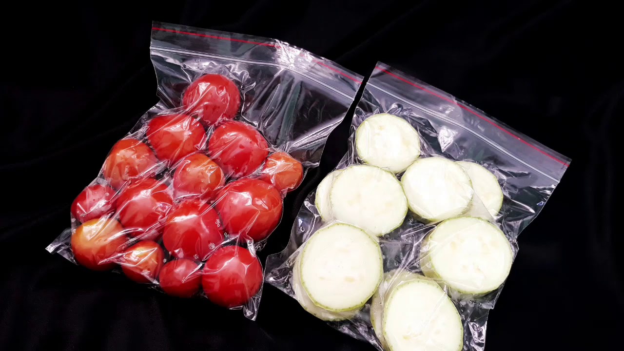 FĂRĂ APARAT SPECIAL, cum vidăm alimente în doar 5 secunde? Вакуумная упаковка! | Reghina Cebotari