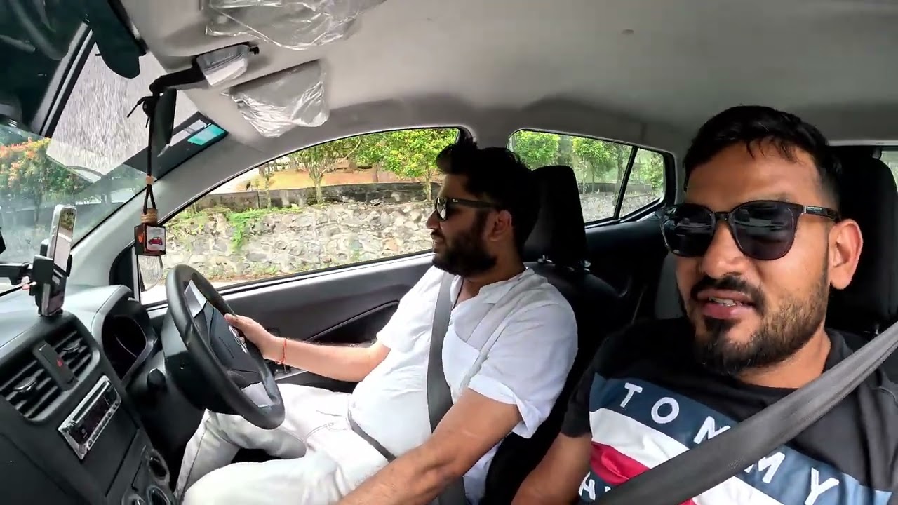 Driving in rental car from KualaLumpur to Genting Highlands