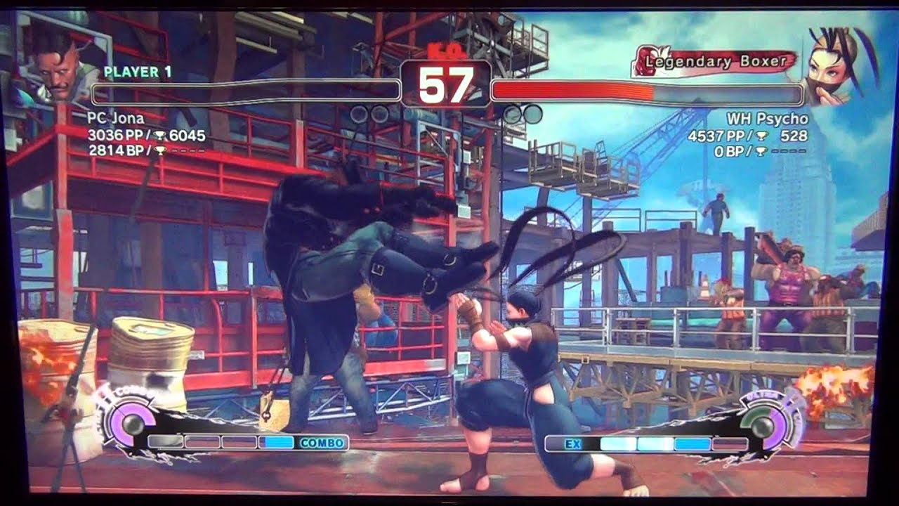 SSF4 Endless Battle - WH Psycho (Ibuki) Vs PC Jona (Dudley)