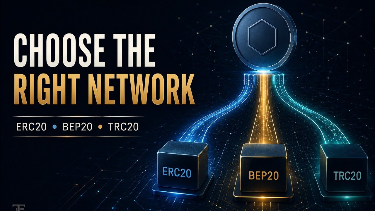 Crypto Networks Explained: ERC20, BEP20, TRC20