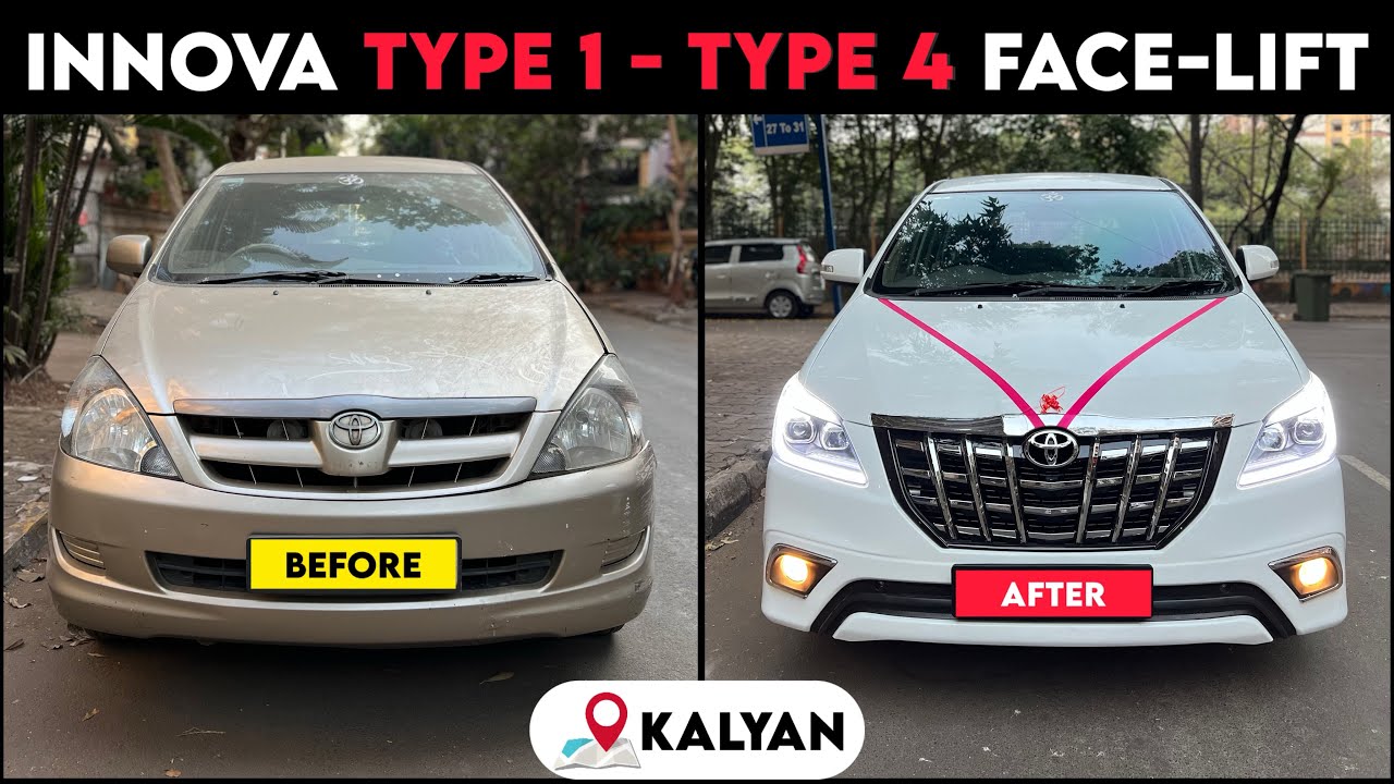 Toyota Innova Type 1 to Type 4 Conversion & Color change | Type 4 Innova Kit