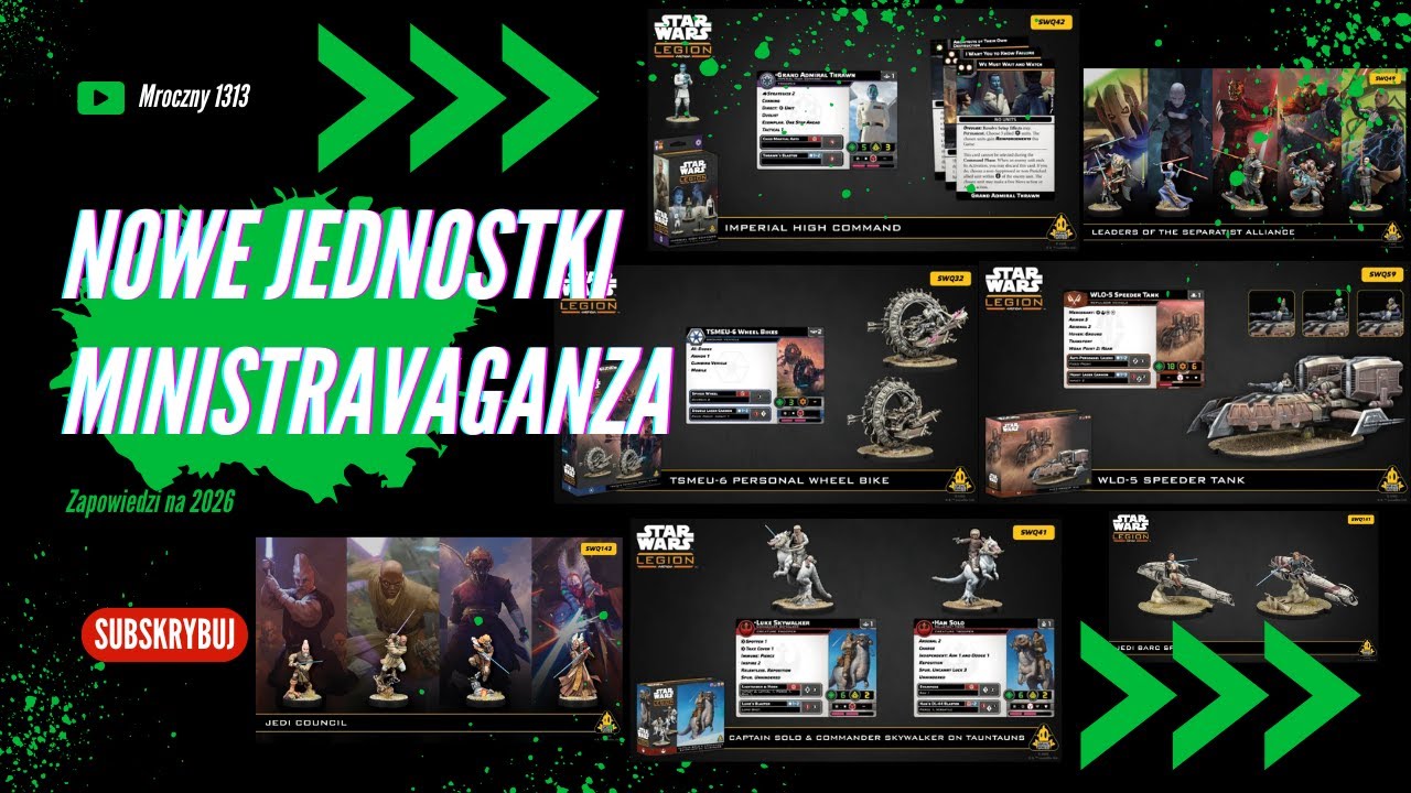Star Wars Legion - Om&oacute;wienie Ministravaganzy 2025 - zapowiedzi nowości