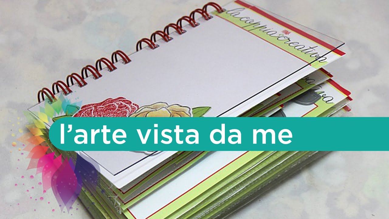 Scrapbooking tutorial:Raccoglitore fustelle e timbri-Dies and stamps storage idea