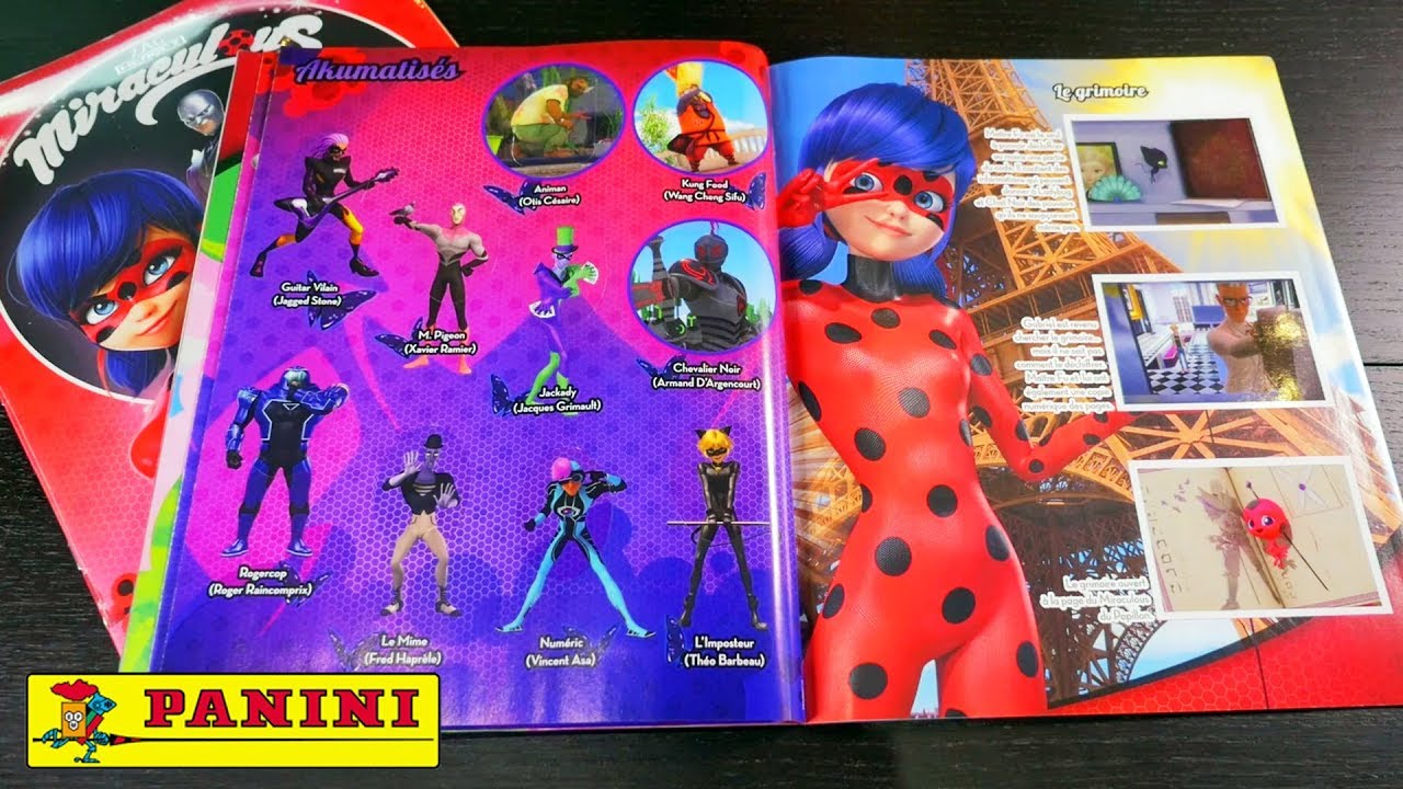 Album PANINI 100% COMPLET • MIRACULOUS Stickers Full - Studio Bubble Tea