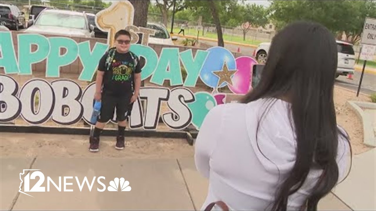 Students from Chandler Unified and Apache Junction Unified school districts go back to school