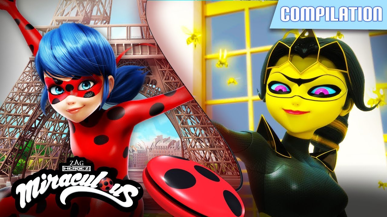 🐞 STARCIE MIRACULÓW - WSZYSTKIE CZĘŚCI PO POLSKU 🇵🇱 | Sezon 3 | Miraculum: Biedronka i Czarny Kot