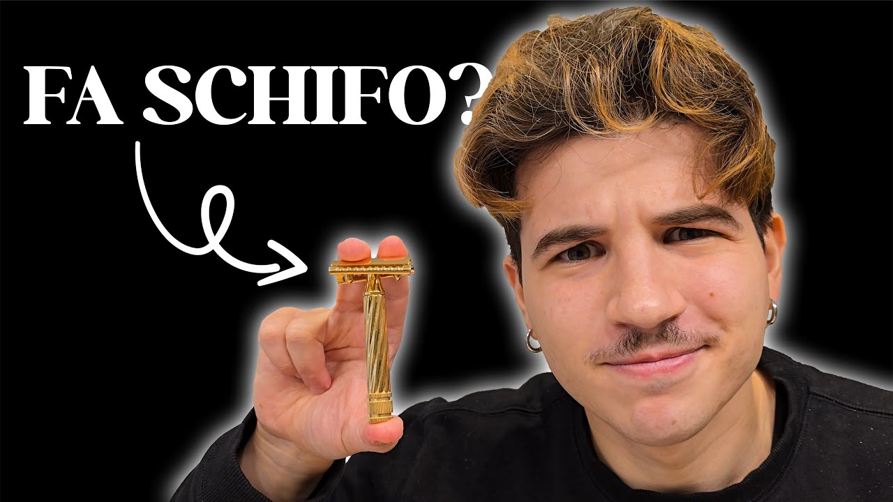 Questo rasoio FA SCHIFO? // Rasoio di sicurezza Fatip Slant Gentile Gold