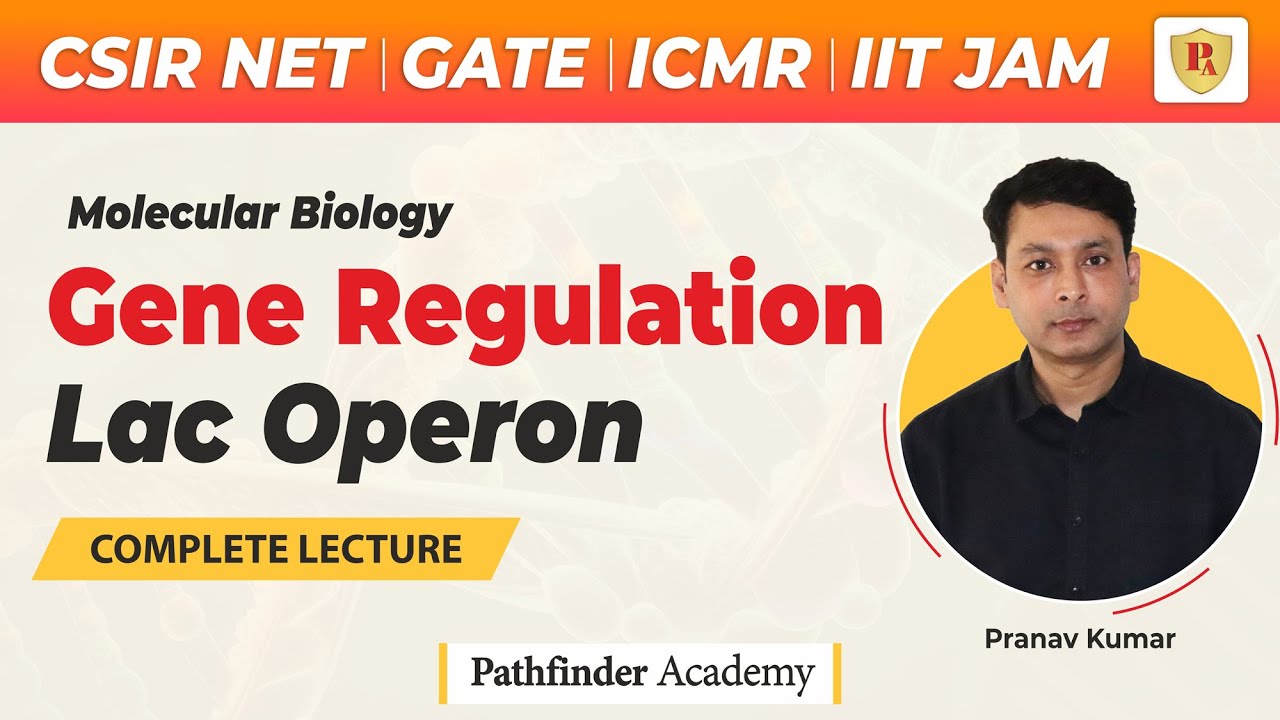 Gene regulation in bacteria | Lac Operon | Molecular Biology | CSIR NET | GATE | ICMR | IIT-JAM |