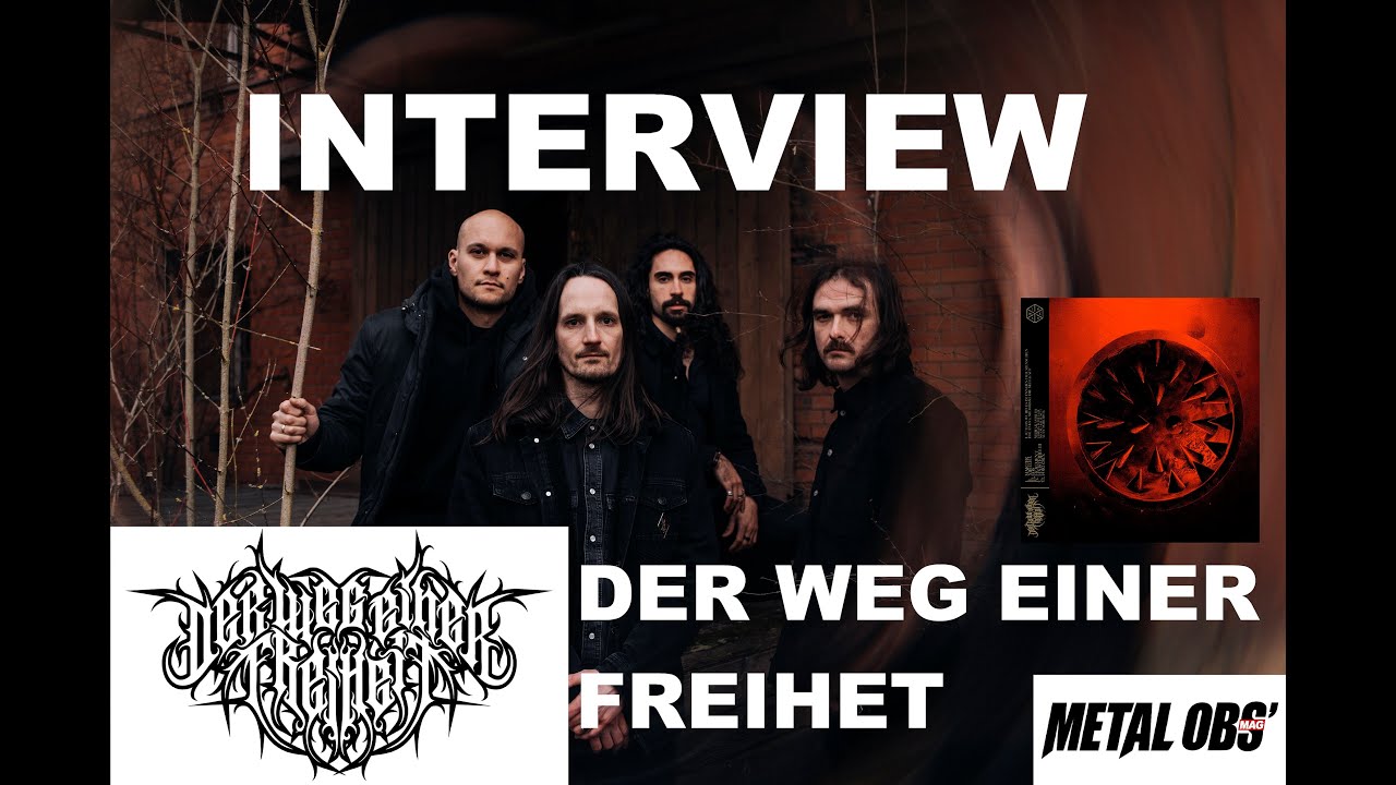 DER WEG EINER FREIHEIT interview (black metal-GER) - Nikita Kamprad (guit/vox) for album Innern 2025