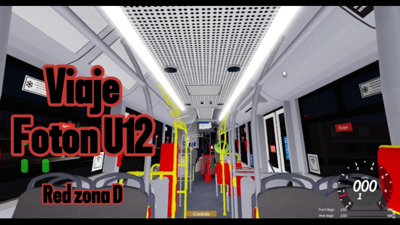 Roblox conduciendo un Foton U12 D07 hacia franklin