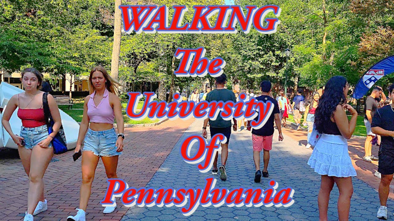 WALKING THE UNIVERSITY OF PENNSYLVANIA || Student Move-In || LOTS of PROUD Families || Philadelphia