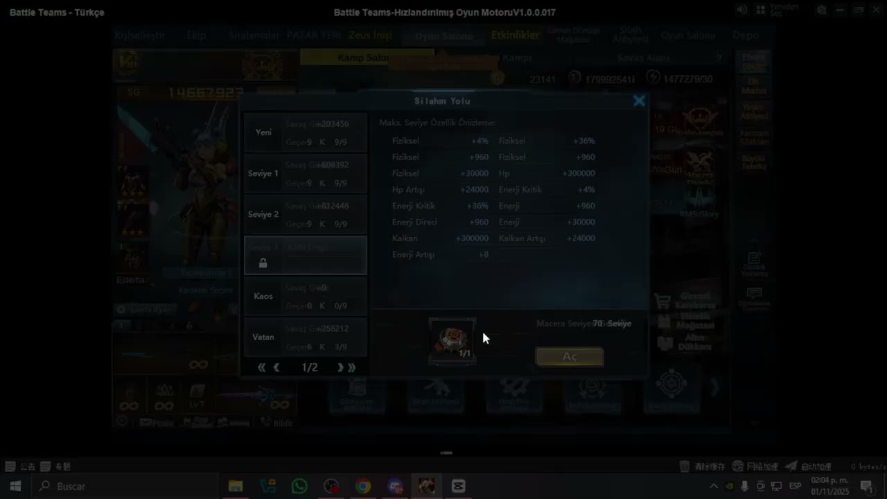 Battle Teams TR | CORE-4 OPEN