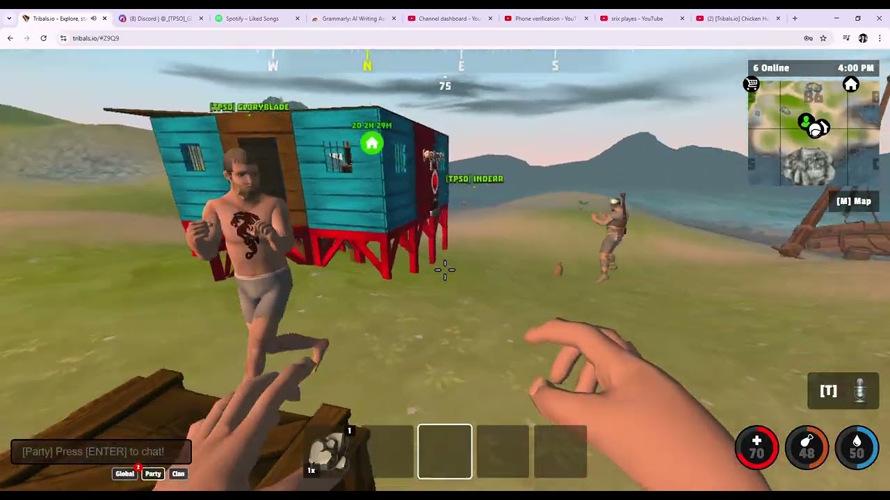 Tribals io   hacker jpjpjp