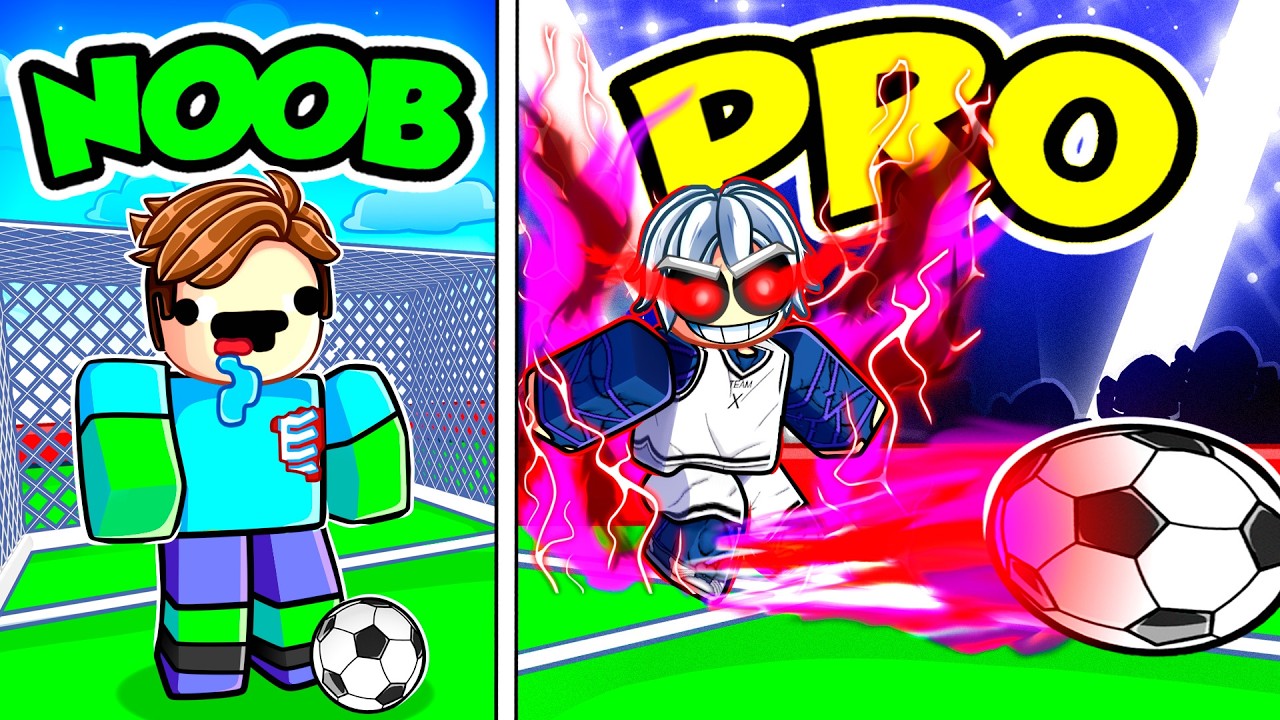 Going From NOOB to PRO in Roblox BLUE LOCK RIVALS (soccer)