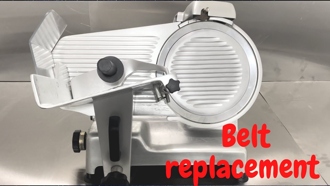 How to replace Cheese slicer machine belt